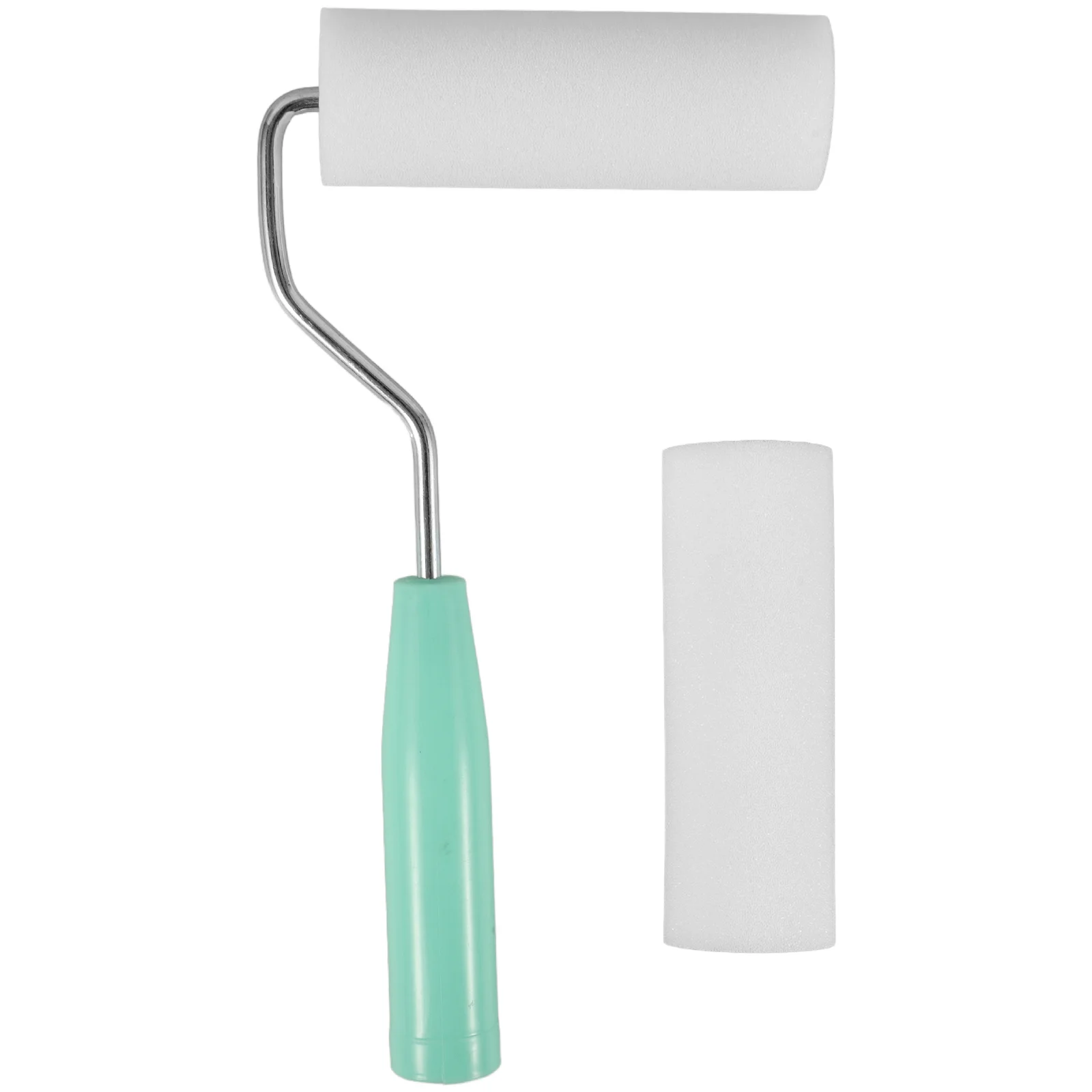 Sponge Paint Roller Small Foam Handle Dense Painting Kit Rollers Seam Vinyl for Brush
