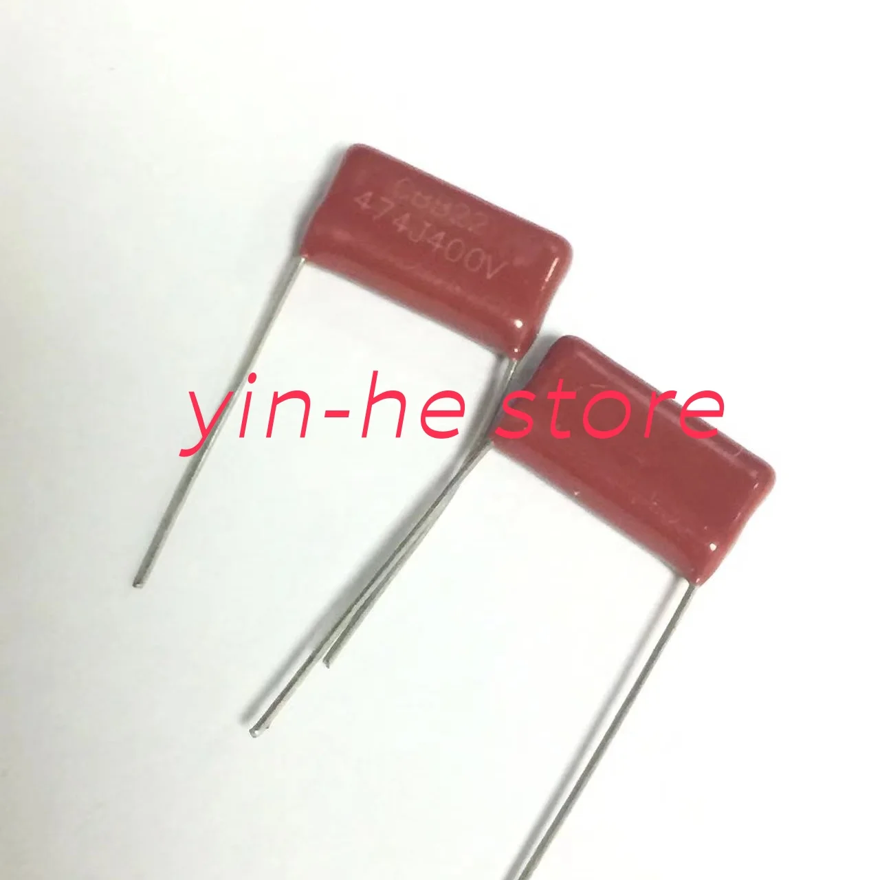 Condensador CBB22 de 5 piezas, 400V, 474J, 470nF, 0,47 uf, 400V, 474, 474J/400V, paso de pie de 15mm