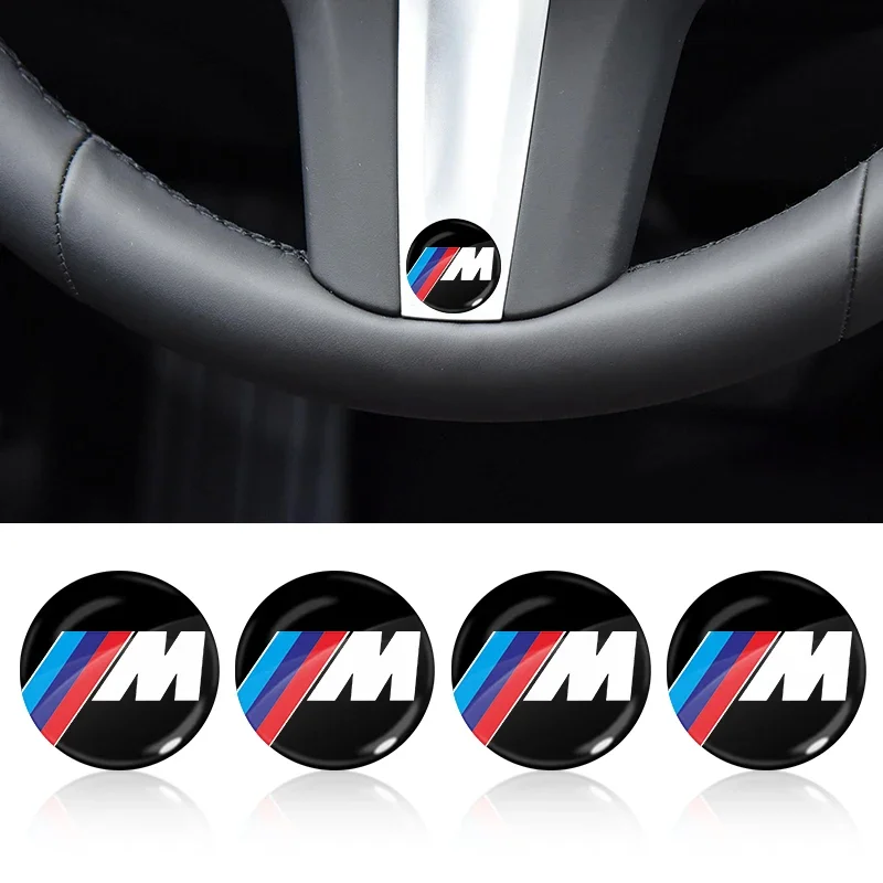 

15mm Car keychain sticker door keychain sticker central control sticker For BMW M E34 E36 E60 E39 E70 F10 F20 X6 X1 M3 M5 M6