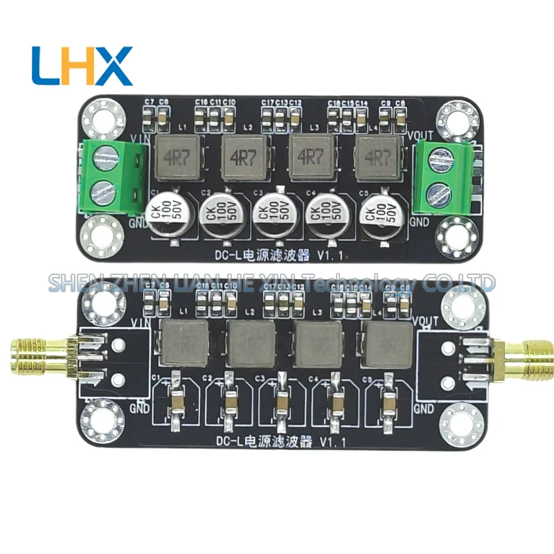 DC-L power supply DC signal filtering module Passive LC filter for suppressing interference noise and low-pass filter new