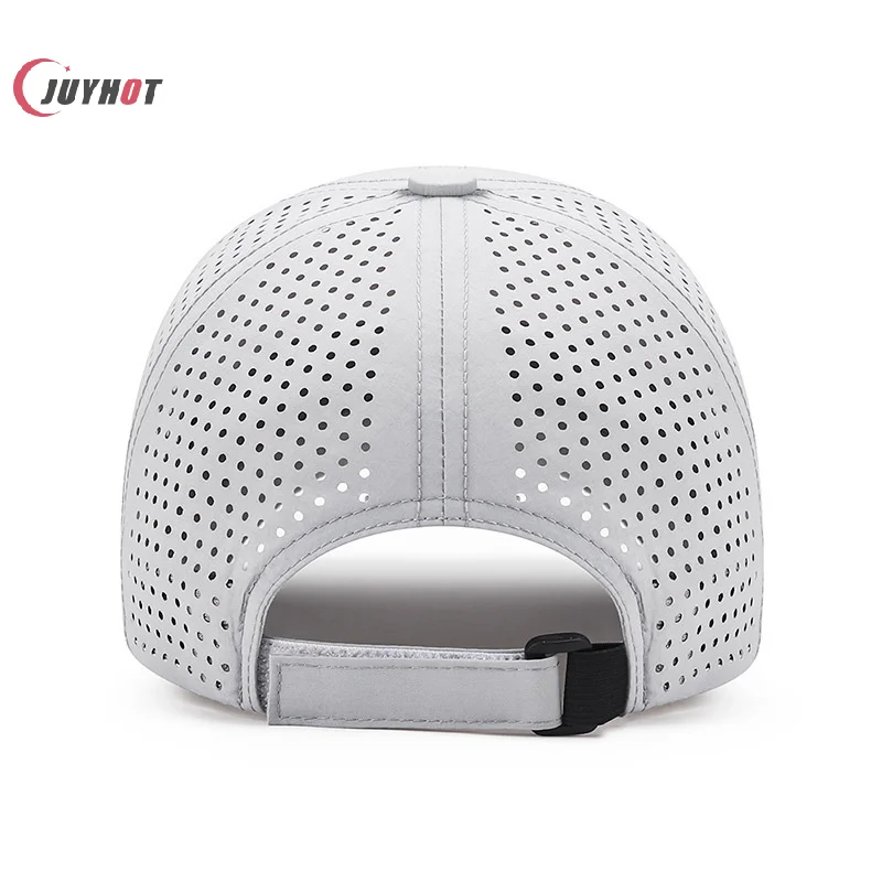 남성용 여름 속건성 야구 모자, 메쉬 통기성 오리 혀 모자, 햇빛가리개 모자, 단색 모자