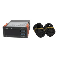 STC-9200 regolatore di temperatura con funzione di allarme del ventilatore di refrigerazione di sbrinamento e due sensori AC 220V 110V AC/DC 24V 12V