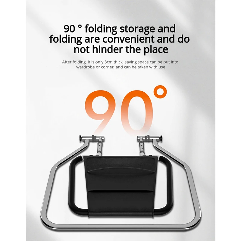 المنزل الكبار الصلب السرير مساعدة السكك الحديدية مقبض السرير انتزاع السكك الحديدية مع حبل المسنين المساعدة #5