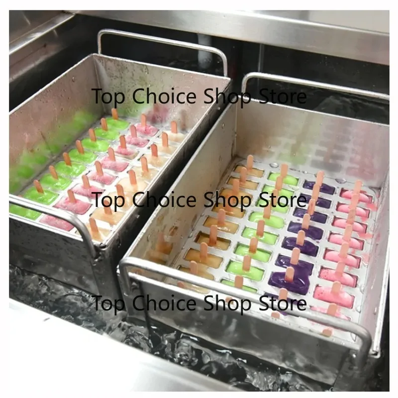 Small Commercial Stainless Steel Ice Cream Popsicle Making Mini Ice Lolly Processing Machine