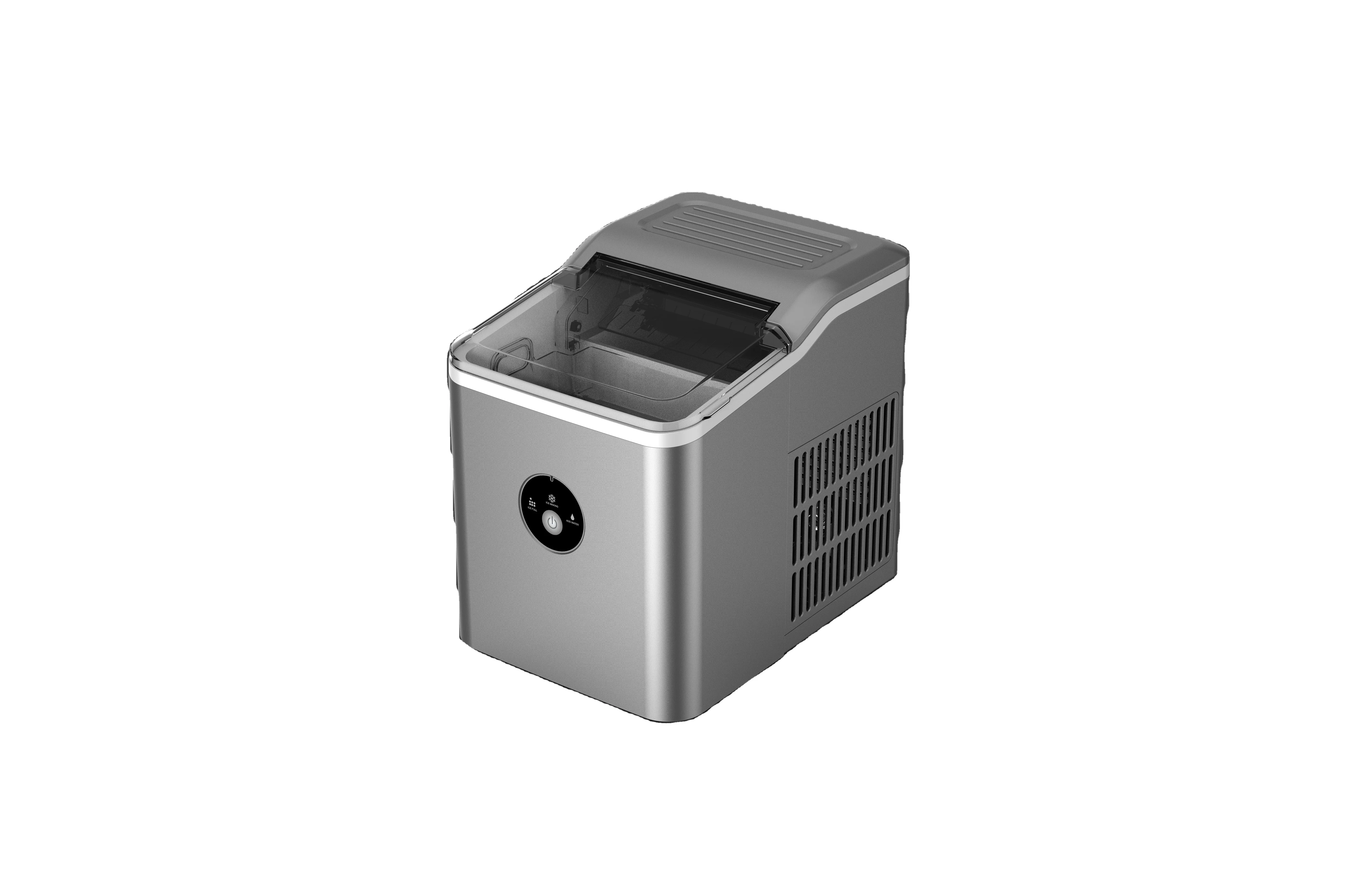 Stainless Steel Ice Maker 26lbs Home Mini Making ice cube Machine ice block maker making machine  mini small