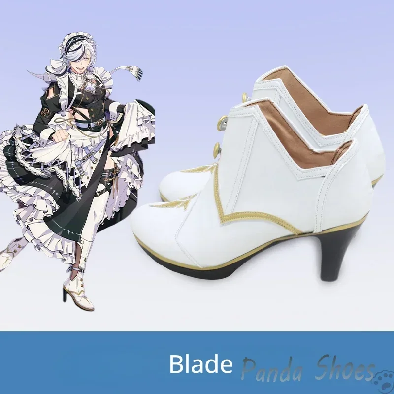 Nu Carnival Blade-zapatos de Cosplay, juego de Anime, botas, Nu Carnival Blade, mucama, accesorio de vestuario, zapatos para fiesta de Halloween