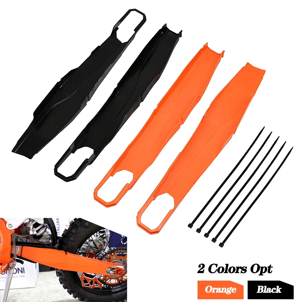 

Motorcycle Swingarm Guard Protector Swing Arm Protection Cover For KTM EXC EXCF EXC-F XCW XCFW 150 250 350 450 500 2012-2022