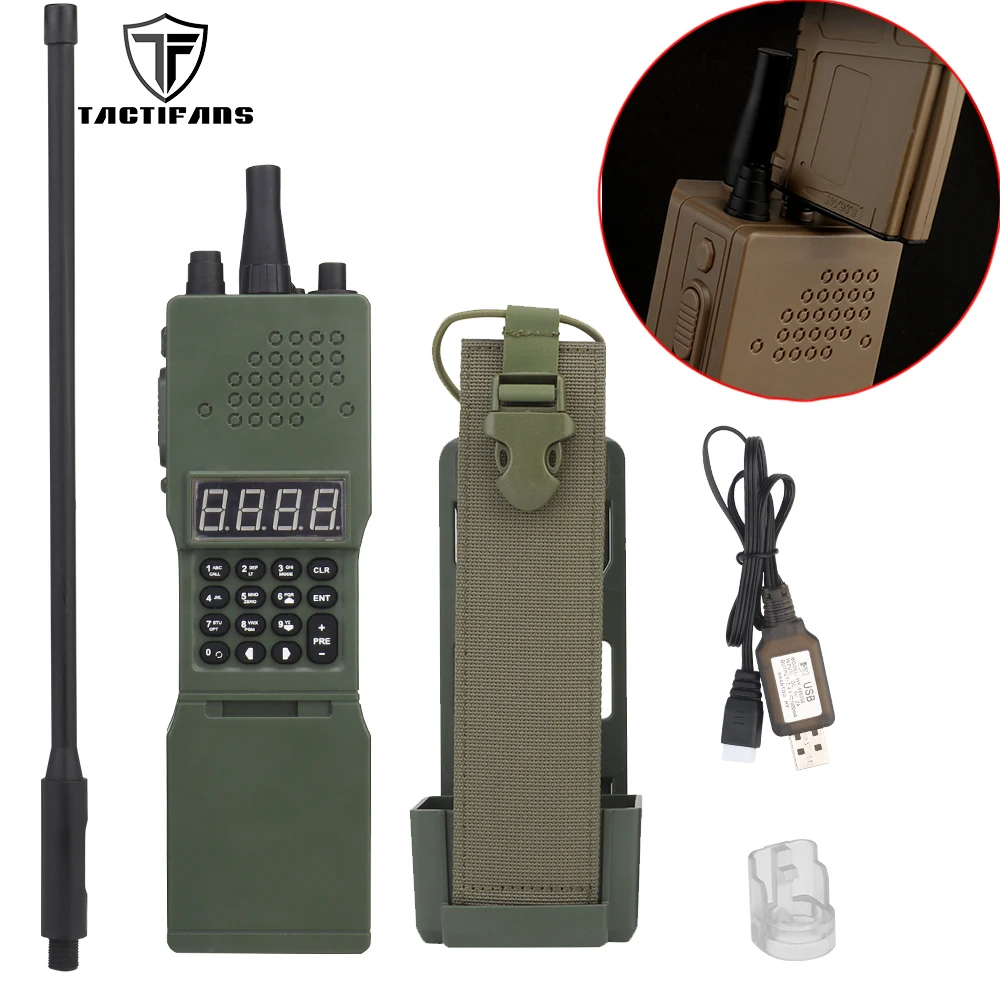 Tactical Electric Counting BB Balls Loader Box PRC-152 Radio Model Pouch Compatible MOLLE Vest Airsoft M4 5.56 BBs Storage Case