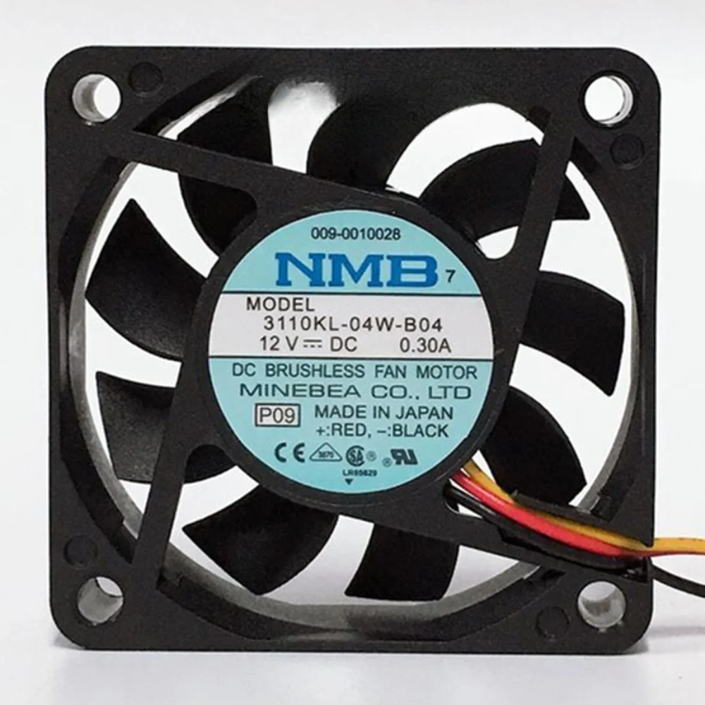 3610KL-04W-B04 voor NMB Server Fan NMB-MAT Axiale ventilator 6015 DC24V DC12V 0.15A Koelventilator NMB 6 cm 2 3 Draden