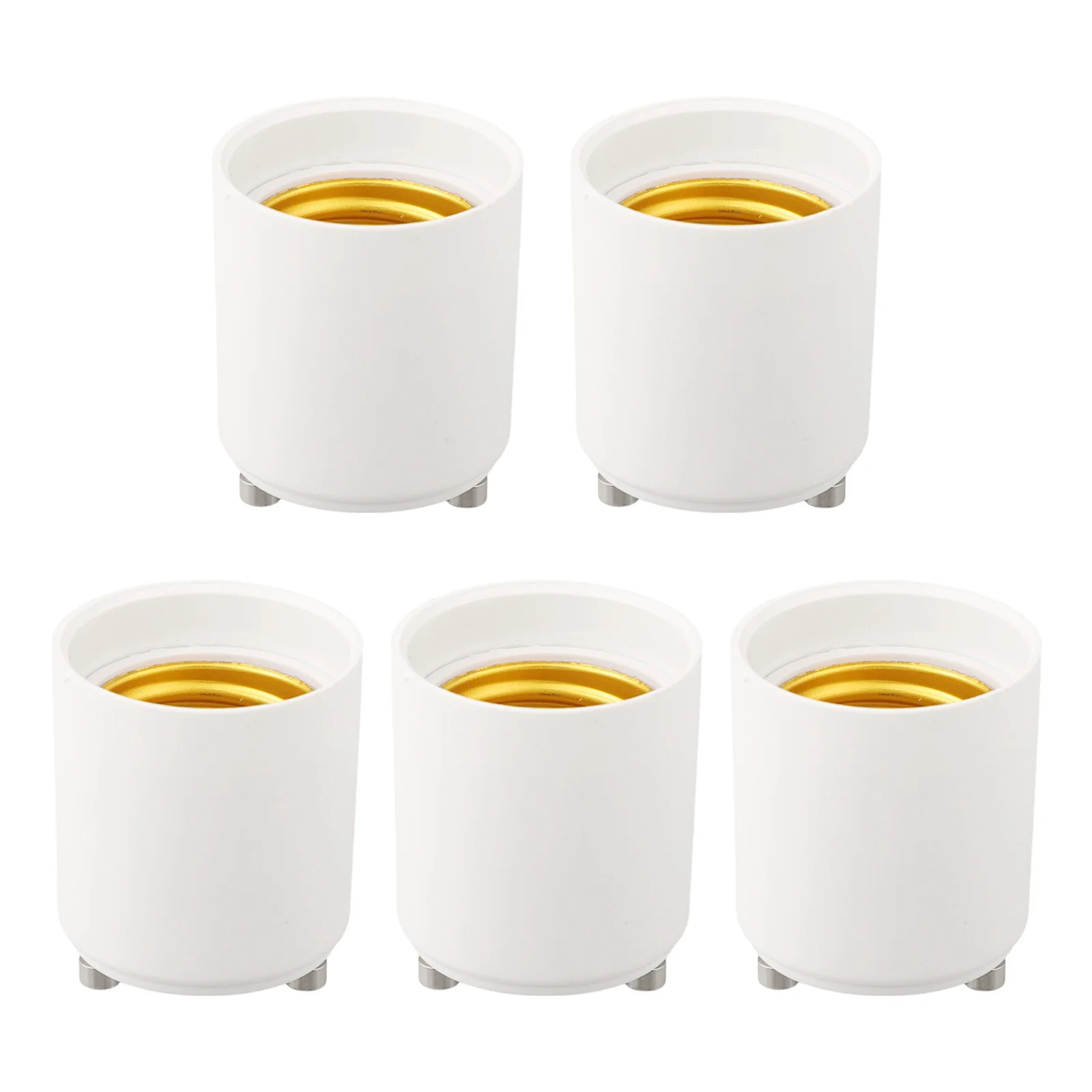 

5pcs GU24 To E26 E27 Screw LED Light Lamp Bulb Base Adapter Socket Converter Adaptor Lighting Accessories Hot Sell