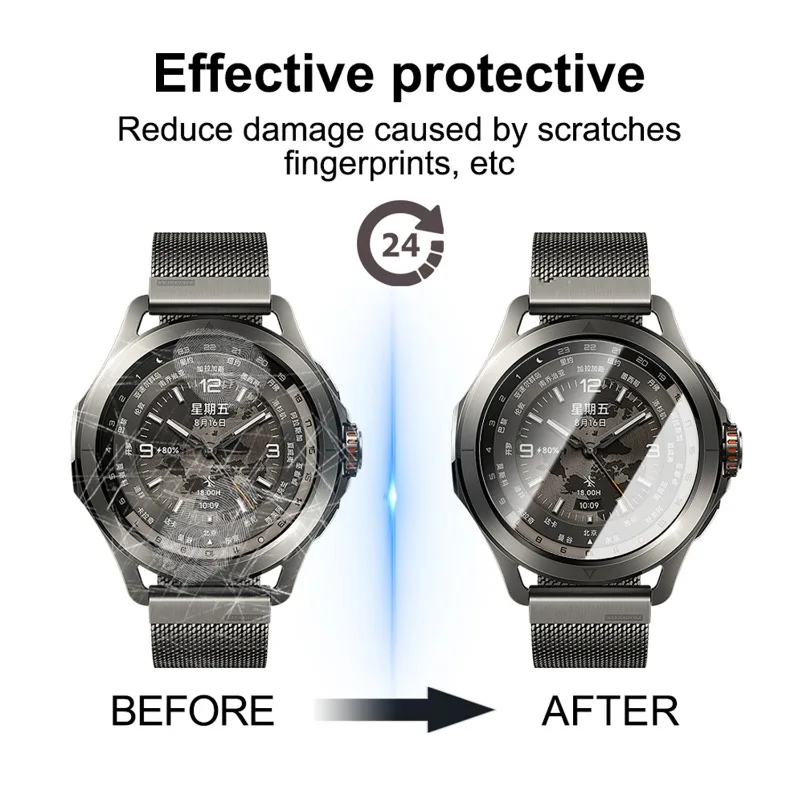 20/1 Uds para Xiaomi Mi Watch S4 Protector de pantalla de vidrio templado antiarañazos suave TPU películas de hidrogel transparentes para Xiaomi Mi Watch S4