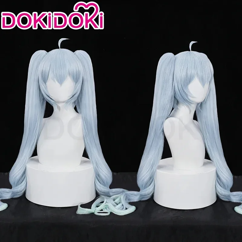 MIKUU Calnee Caa سنو ساكورا شعر مستعار لعبة شعر مستعار تأثيري DokiDoki النساء الموت الشعر Mikuu أرنب حفرة شعر مستعار قبعة مجانية