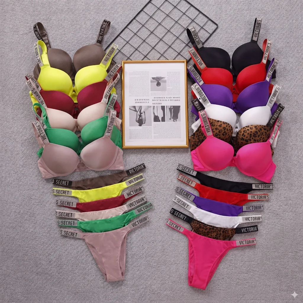 Nuevo conjunto clásico de sujetador y bragas de encaje, lencería sexy para mujer, conjunto de lencería con encaje transparente, soporte ajustable.