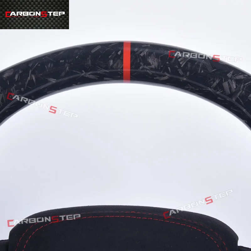 LED Forged Carbon Fiber Steering Wheel for Dodge Challenger SRT Charger