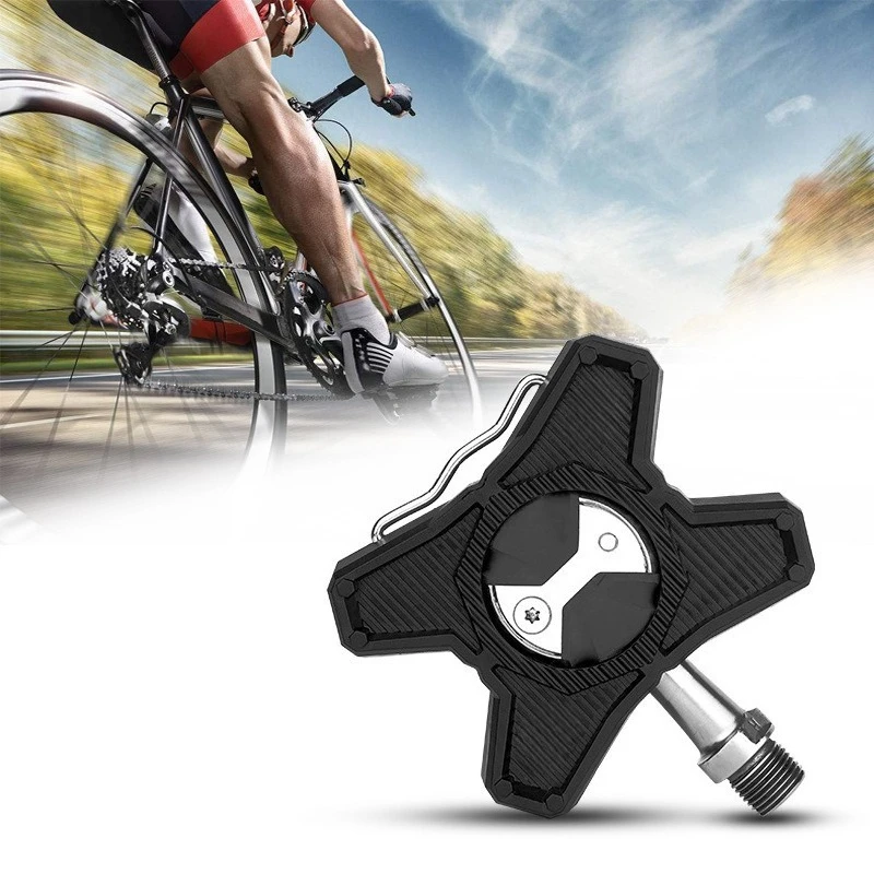 Clipless to Flat Pedal Converter Road Bike Cycling Cleat Conversion Adapter Pedals for Enhanced Cycling Experience