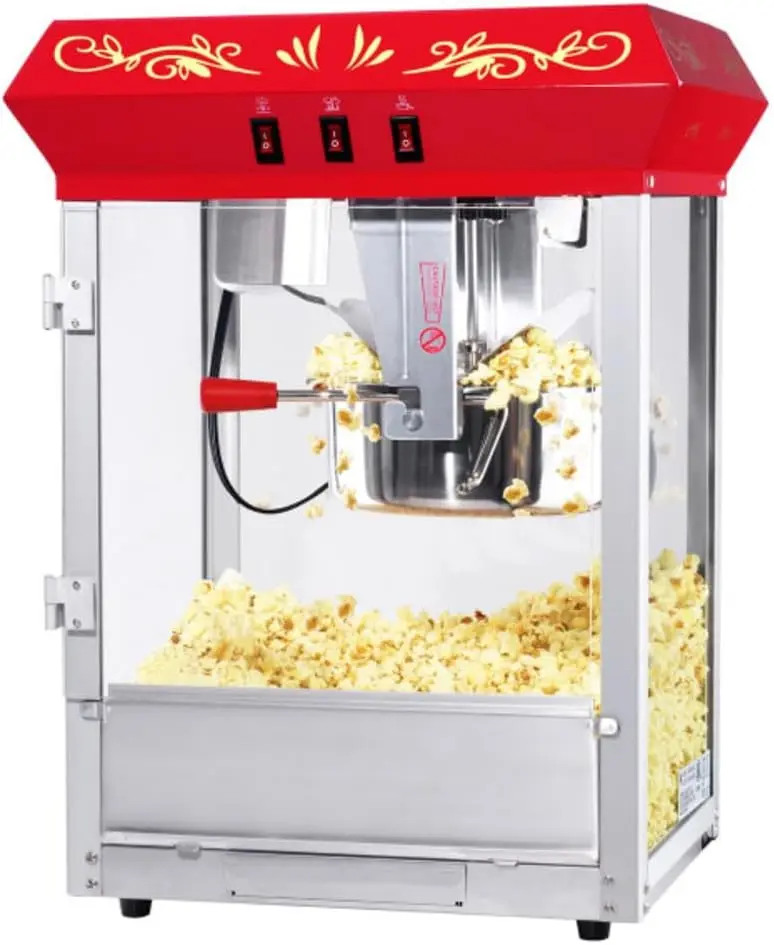 

Popcorn Company 83-DT5634 Northern 6100 8 Ounce Foundation Antique Style Popcorn, Counter-top Popper Machine