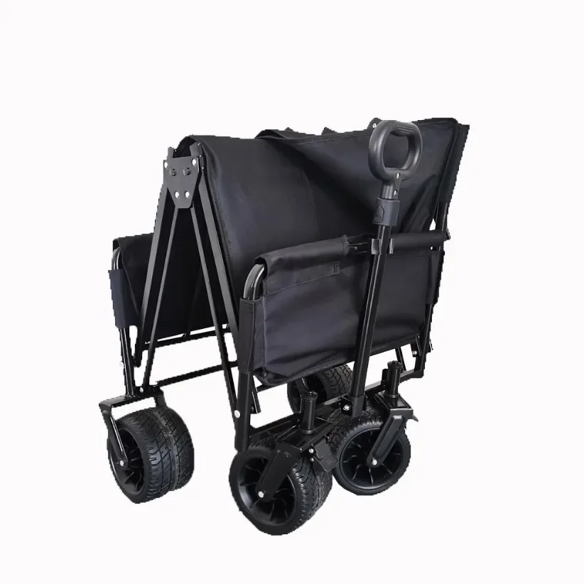 Outdoor sofa, multi-functional recliner, folding cart, multi-purpose folding fishing trailer that can be used as a seat, camping