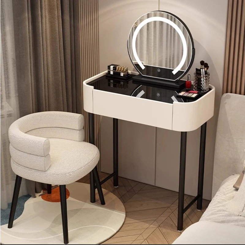 Small Makeup Bedroom Dresser Table Black Modern Storage Mobile Dresser Table Living Room High End Coiffeuse De Chambre Furniture