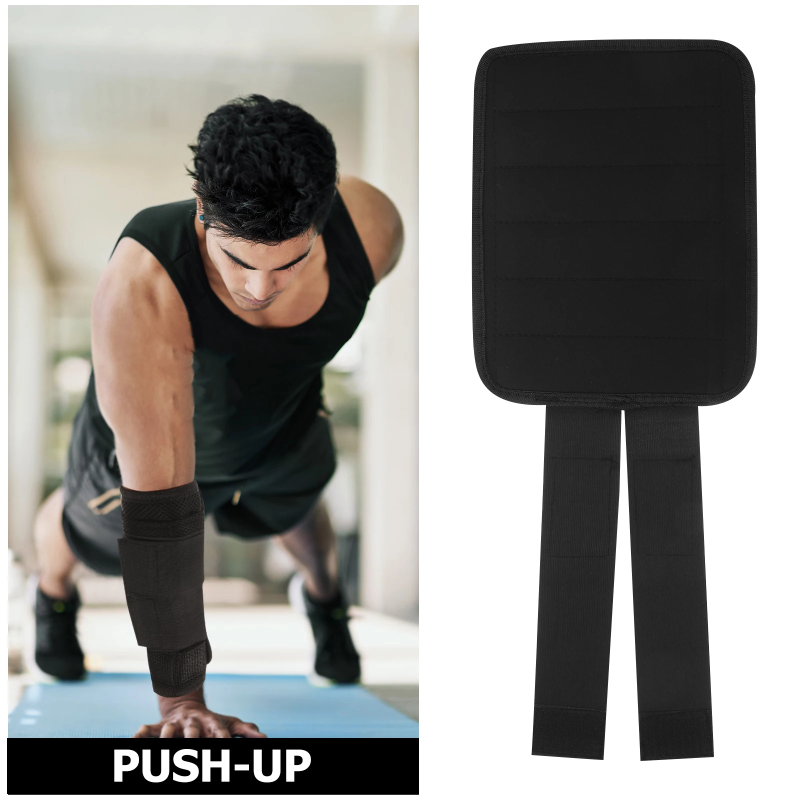 

Weighted Wrist Straps Strength Training Hand Weights Fitness Gym Sport Arm Bands Elastic Polyester Cotton for Men