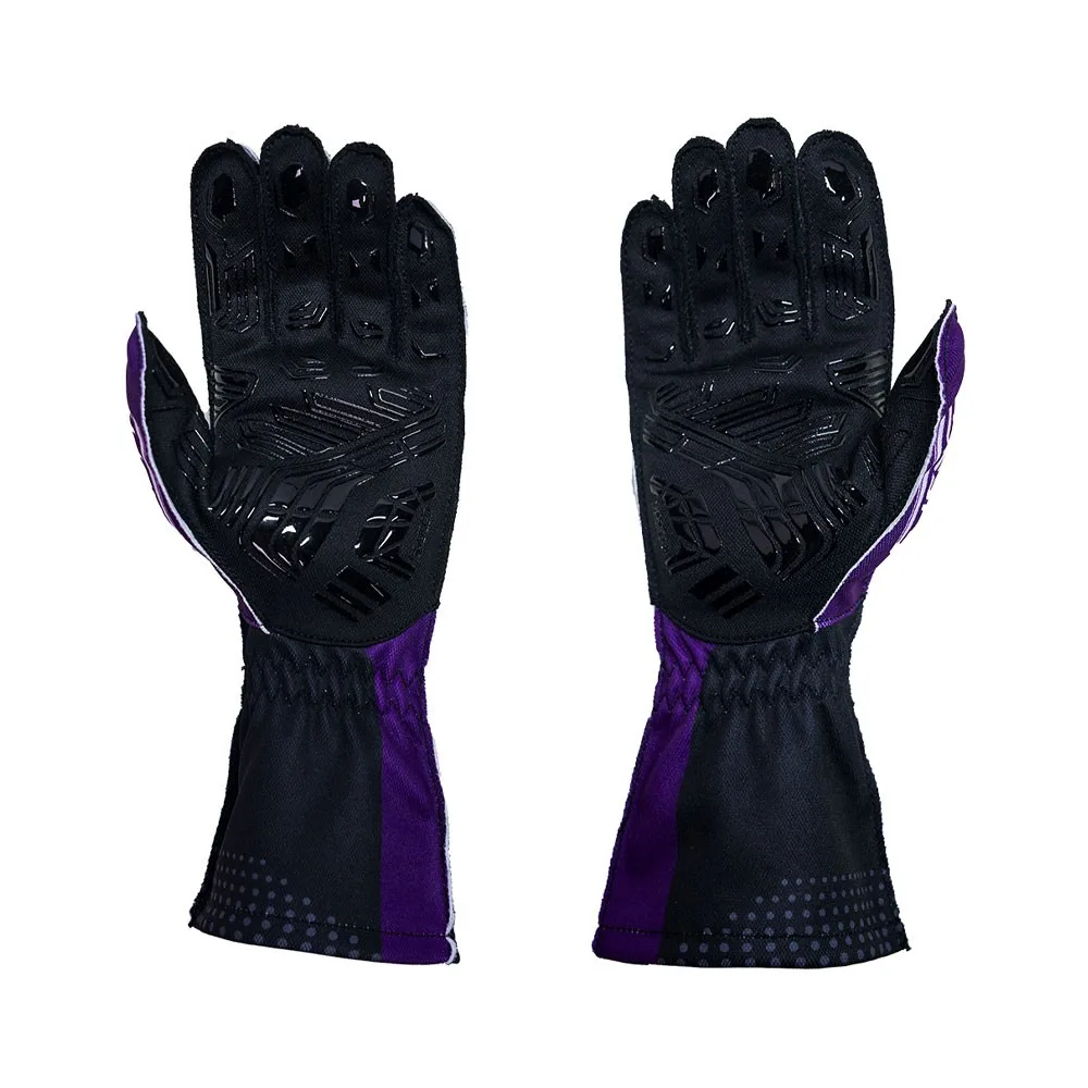 Guanti da corsa Simplayer Co-Branded Sim No. 10 con cuciture esterne e design traspirante per SPARCO e CONSPIT