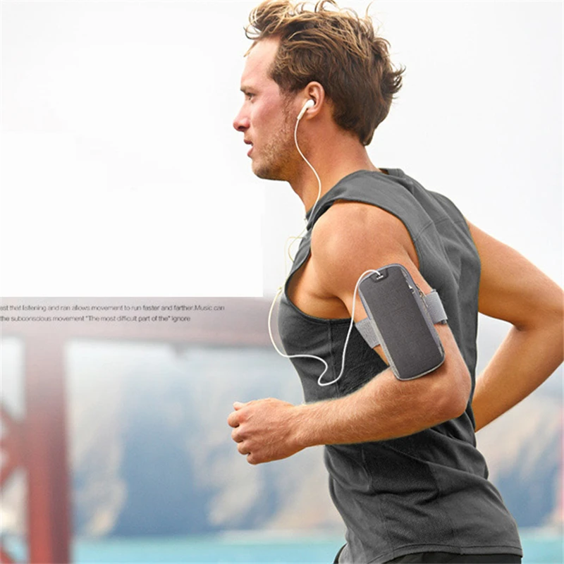 

Повязка на руку, держатель для бега на открытом воздухе, сумка на руку, водонепроницаемый чехол для телефона, спортивные сумки для тренажерного зала и фитнеса для Samsung Xiaomi iphone 14 15 Pro Max