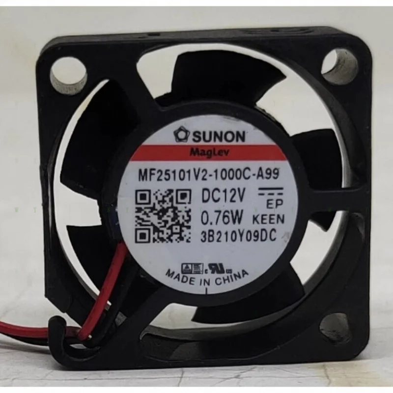 

H 1 шт. для SUNON MF25101V2-1000C-A99 2510 12 В 0,76 Вт охлаждающий вентилятор постоянного тока