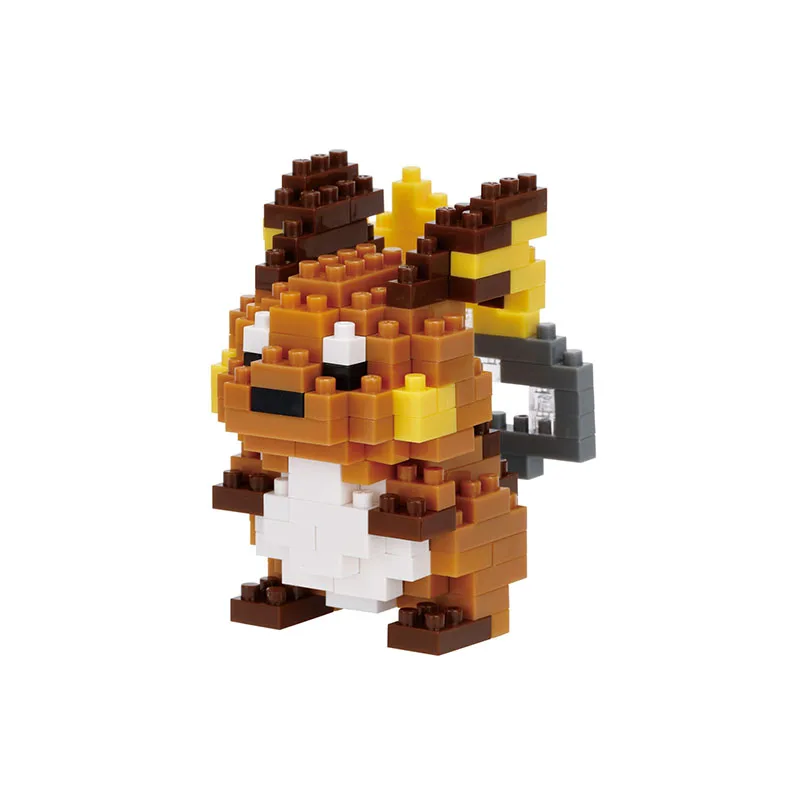 

Genuine Nanoblock Pokemon Raichu Micro Building Blocks 3D Puzzle Detailed Micro Blocks Model Kawaii Collectible Gift