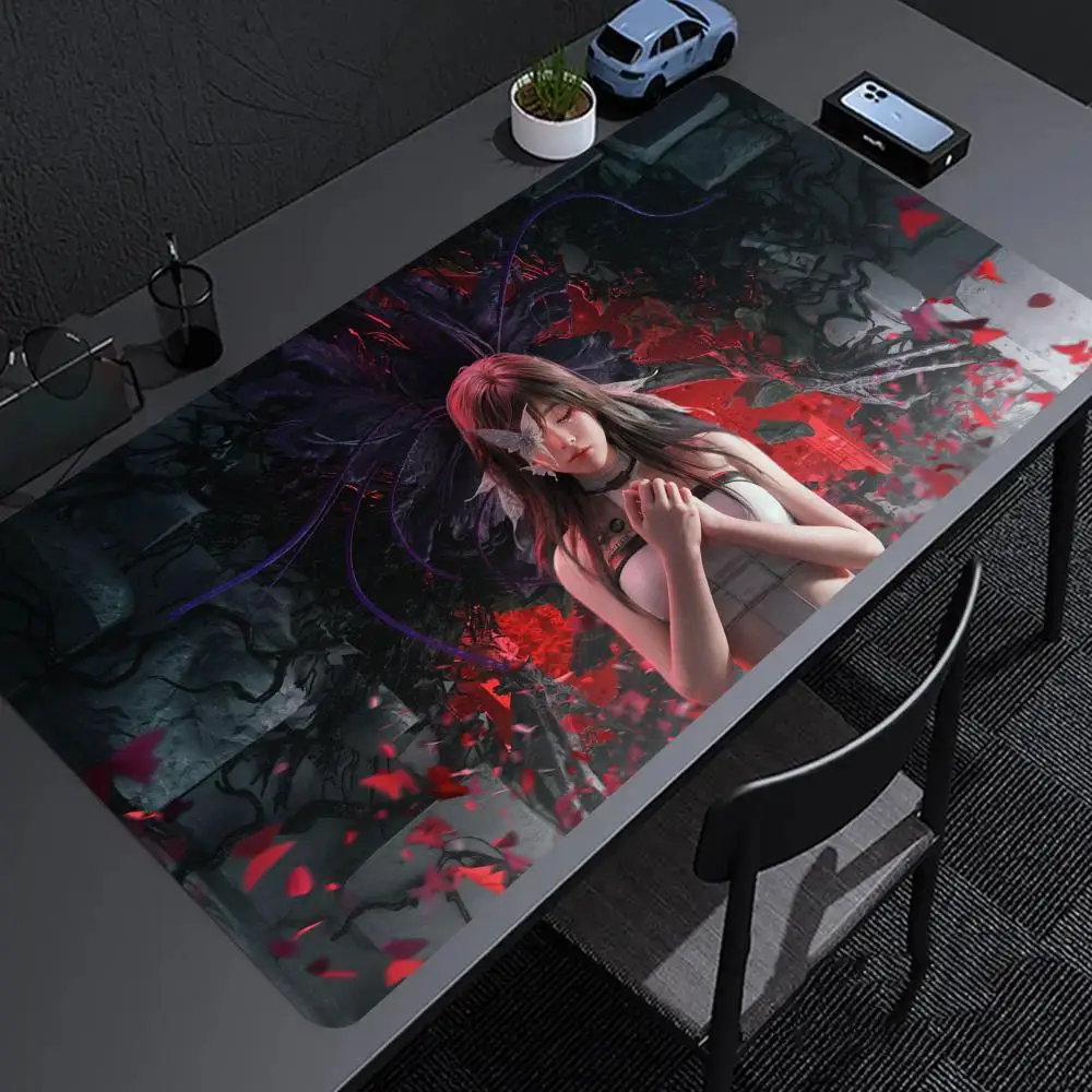 Once Human Game Mouse Pad Non-slip Lockedge Office Student Gaming Thickened Large Writing Pad Cushion 1200x600mm