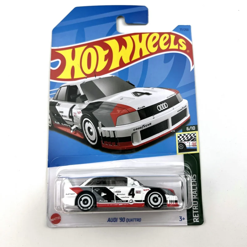 2023-77 Hot Wheels Cars AUDI 90 QUATTRO 1/64 Metal Die-cast Model Toy Vehicles