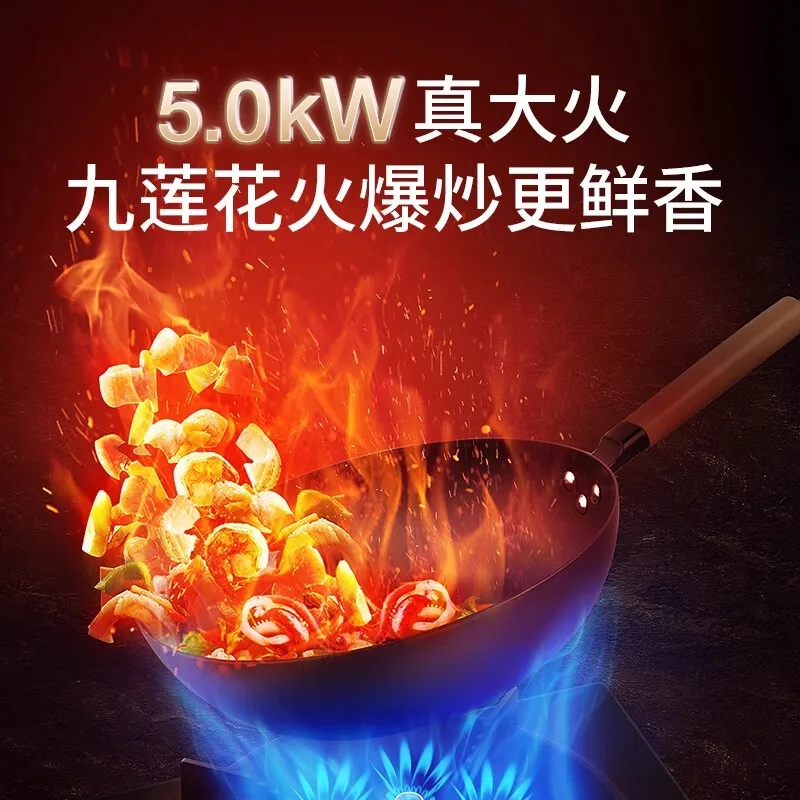 موقد غاز Peskoe موفر للطاقة نصف كرة مدمجة بالغاز الطبيعي موقد غاز مسال للمطبخ المنزلي