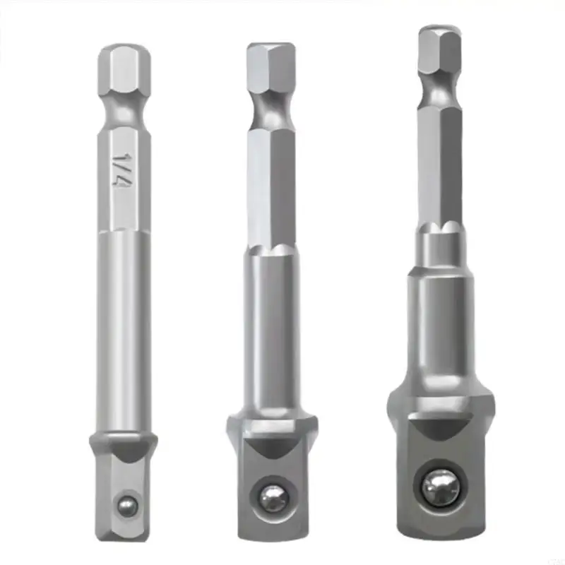 6pcs 1/4 3/8 Bộ chuyển đổi ổ cắm tác động Bộ giảm tốc độ mở rộng bộ mở rộng C7AC