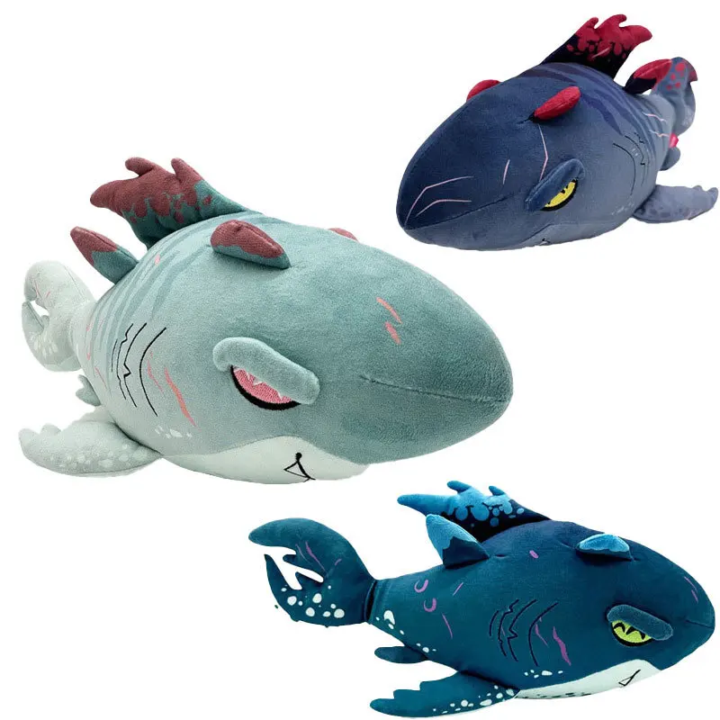 

New Sea of Thieves Plush Toys Game Peripheral Cartoon Shark Animals Doll Megalodon Stuffed Toy Room Decor Pillows Xmas Gifts