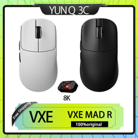 Vxe Mad R Wireless Mouse Vgn Series 8k Ergonomic 36g Ultra Lightweight Paw3395 Sensor Dual Mode Esports Gaming Mouse