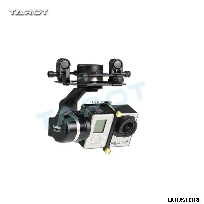 Tarot TL3T01 3-Axis  GOPRO 3DIII metal Brushless Gimbal PTZ built-in servo for Camera GOPRO 4 3+ Gopro3 FPV Photography