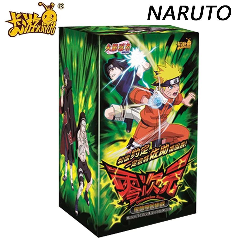 

Full Set Naruto Card Collection KAYOU Genuine Periphery Anime Character Limited Edition Adversarial Combat Card Boys Girls Gifts