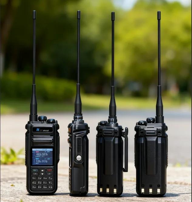 10W Full Band Walkie Talkie Amateur Ham FM AM UHF VHF IP67 Waterproof Handheld Analog