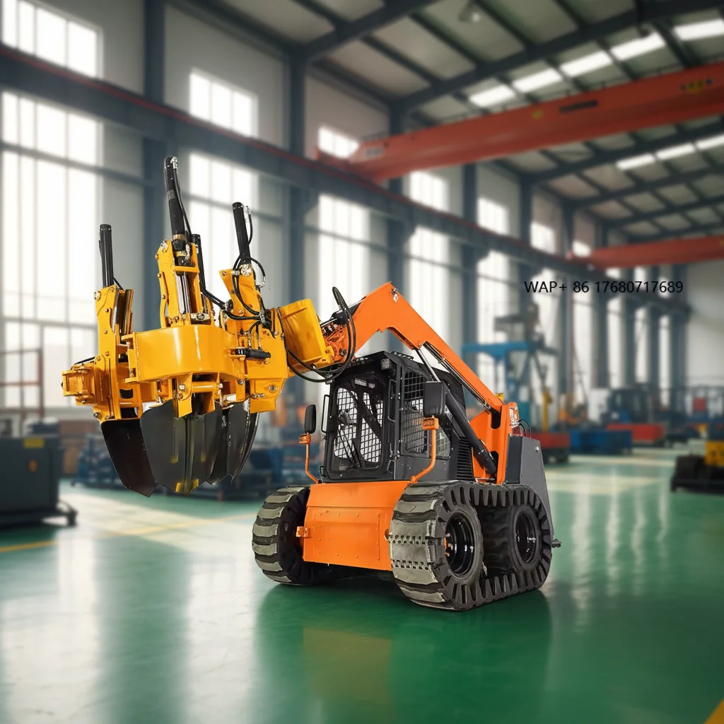 New Model Forestry Machine Hydraulic Excavators Tree Planting Digging Machines Hole Digger Tree Transplanting Machine