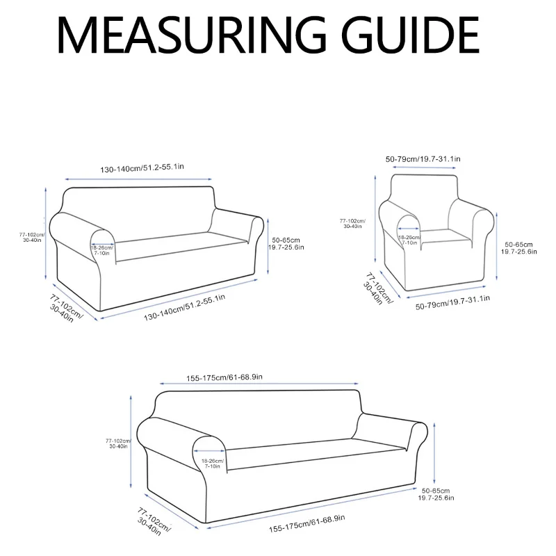 2024 New Thicken for Autumn Winter Plaid Sofa Cover Adjustable Stretch Slipcover for Home Decor High Elastic Furniture Protector