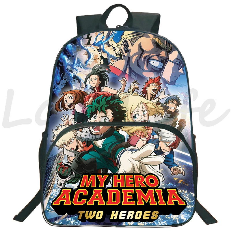 

Anime Boku No Hero/My Hero Academia Backpack for Boys Girls Casual Bookbag Teenager Travel Rucksack Children School Bag Mochila