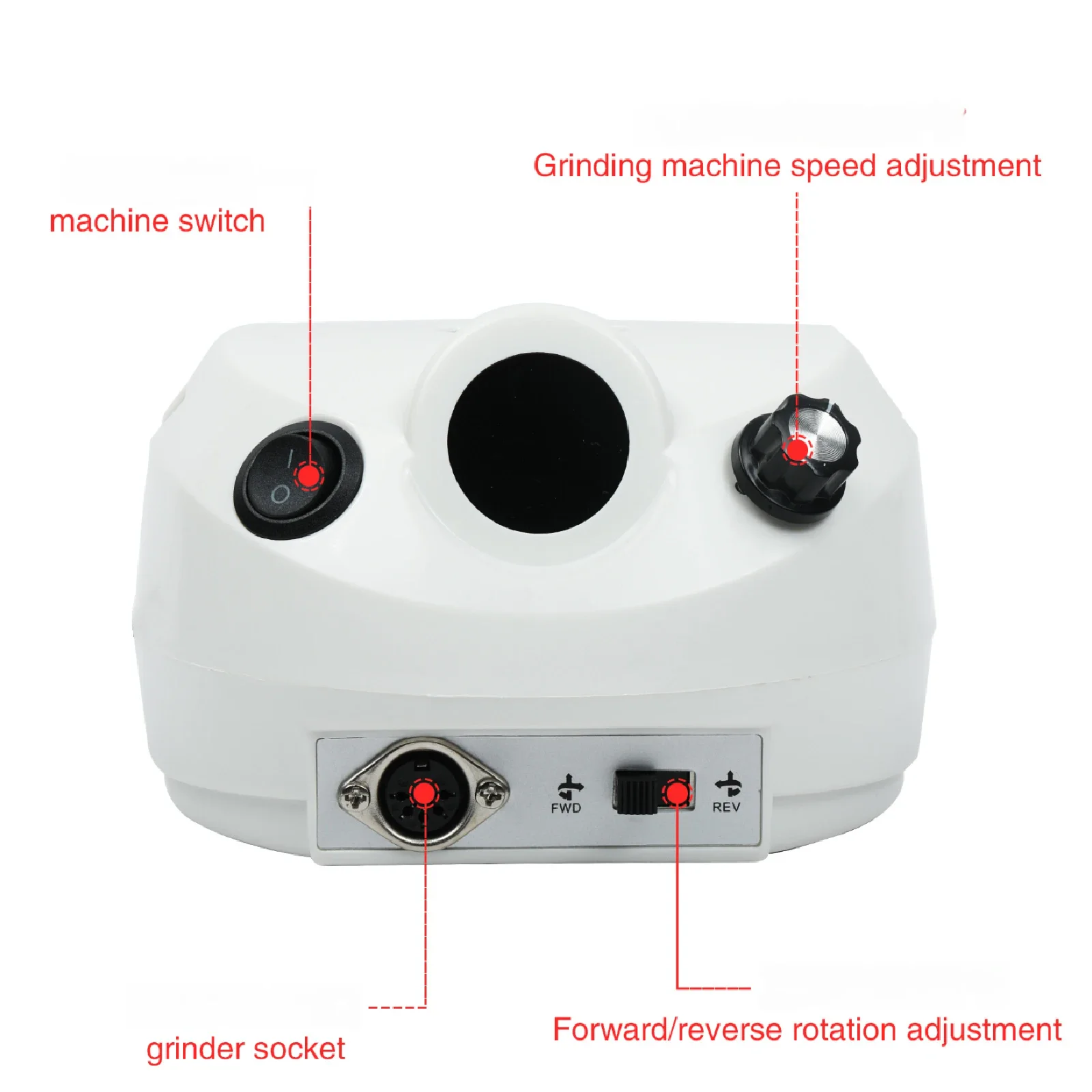 35000RPM 電動ネイルドリルマシン ネイルジェルポリッシャー ネイルサロン機器 強力研磨ネイルファイル バフ研磨 マニキュアツール