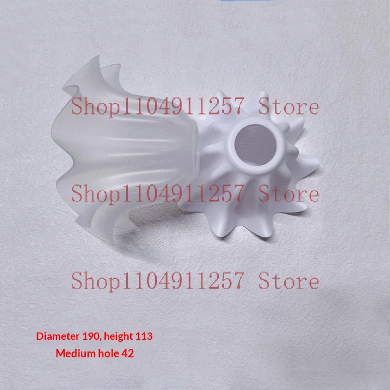 

(2025L) Пластиковый абажур E27 в цветочном стиле, аксессуары для подвесных светильников, детали для настольных ламп DIY для дома, кабинета, детской комнаты, освещение