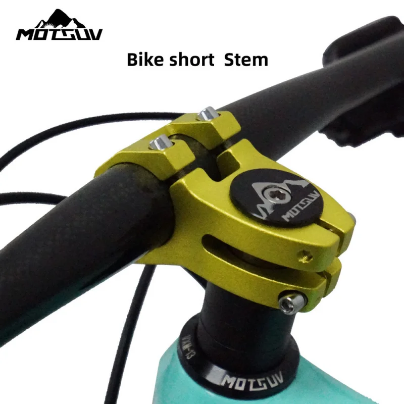 

Mountain Bike Hollow Stem, Downhill Short Handlebar Stem 31.8*45mm