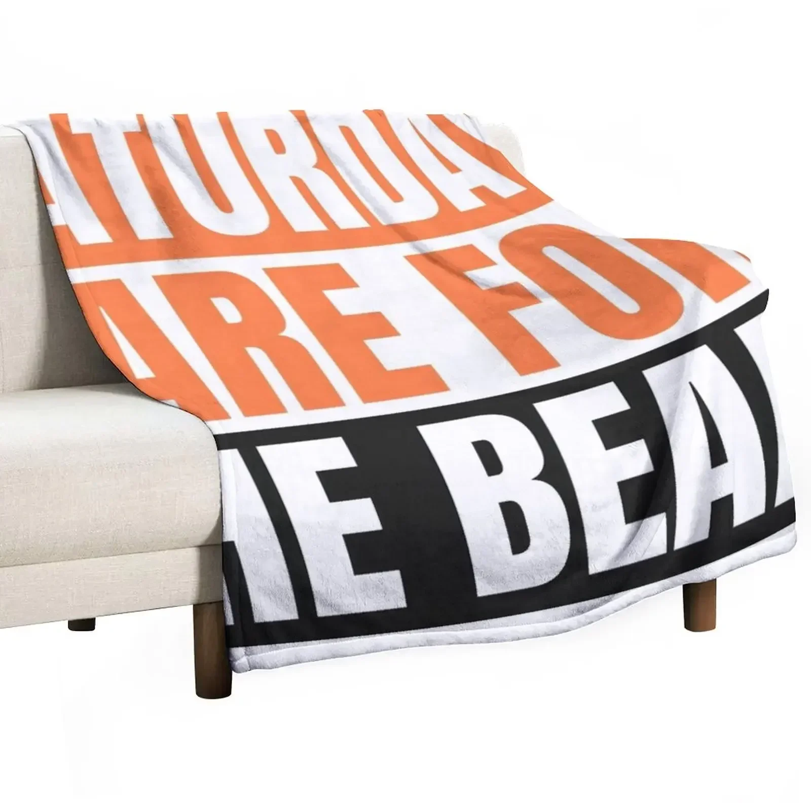 

Mercer University - Saturdays Are For the Bears Throw Blanket Decorative Throw Stuffeds Bed linens Blankets