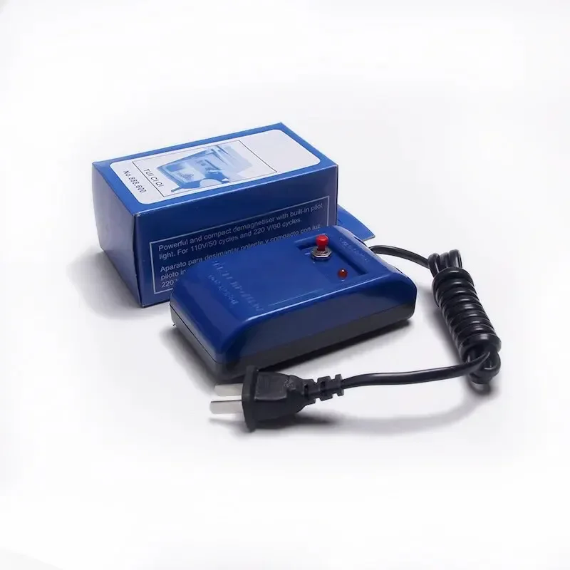 ساعة إزالة المغناطيسية الكهربائية الميكانيكية/ساعة كوارتز إزالة المغناطيسية لتصحيح الوقت أداة إصلاح الساعة لصانع الساعات الاتحاد الأوروبي التوصيل NEMA