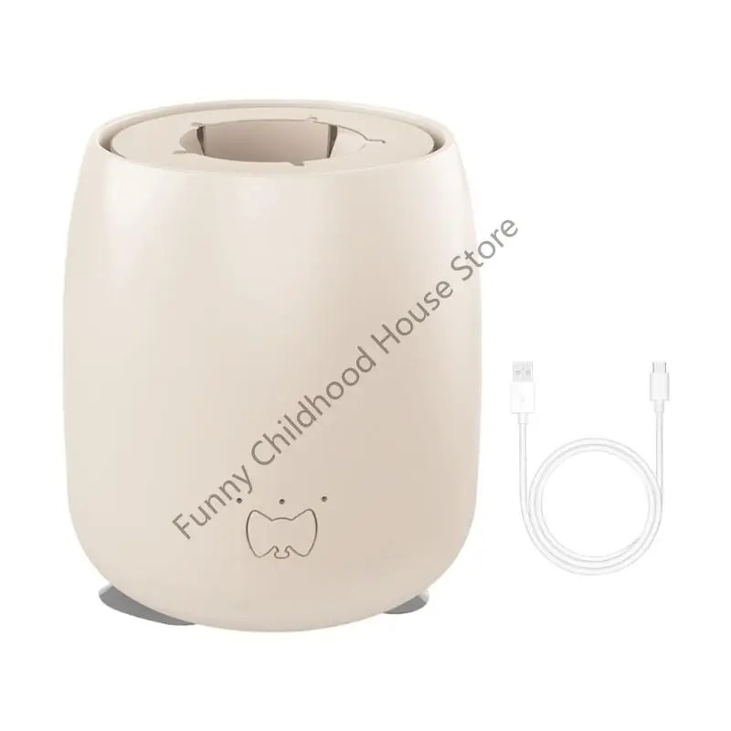 

D0LA ABS Plastic Baby Milk Shaker Not Toxic Safe Component Hands Feeding Solution Uniform Mix Efficient Design for Home