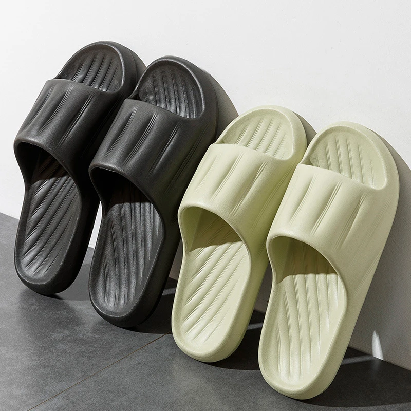 

Women Slippers Summer Flat Lightweight EVA Home Bathroom Slippers Comfort Massage Couples Indoor Slides Shower Shoes