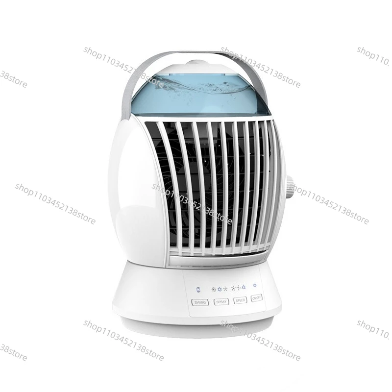 

Мини-вентилятор охлаждения USB-вентилятор для кондиционирования воздуха Маленький распылительный вентилятор с водяным охлаждением Настольный офисный кулер