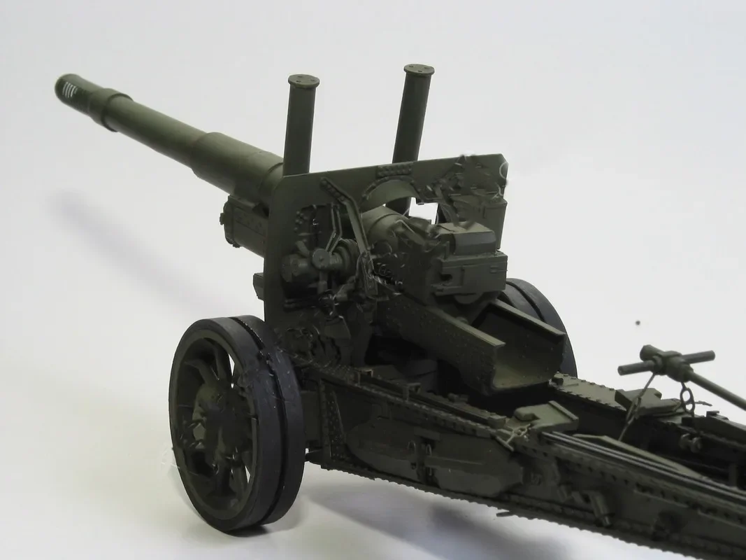 1:25 Scale WW II Soviet ML-20 Howitzer Paper Model DIY 3D Paper Card Building Sets Construction Educational Military Model Toys