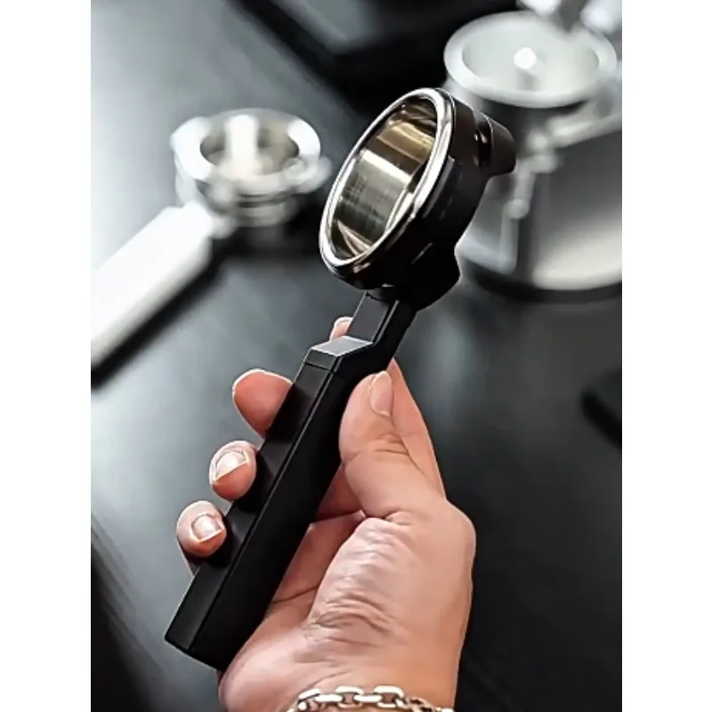 Suitable for Apollo Flat Bottomed Rotatable Angle Coffee Handle FLAIR 58 Spicy Mom Replacement Handle E61 GE Handle
