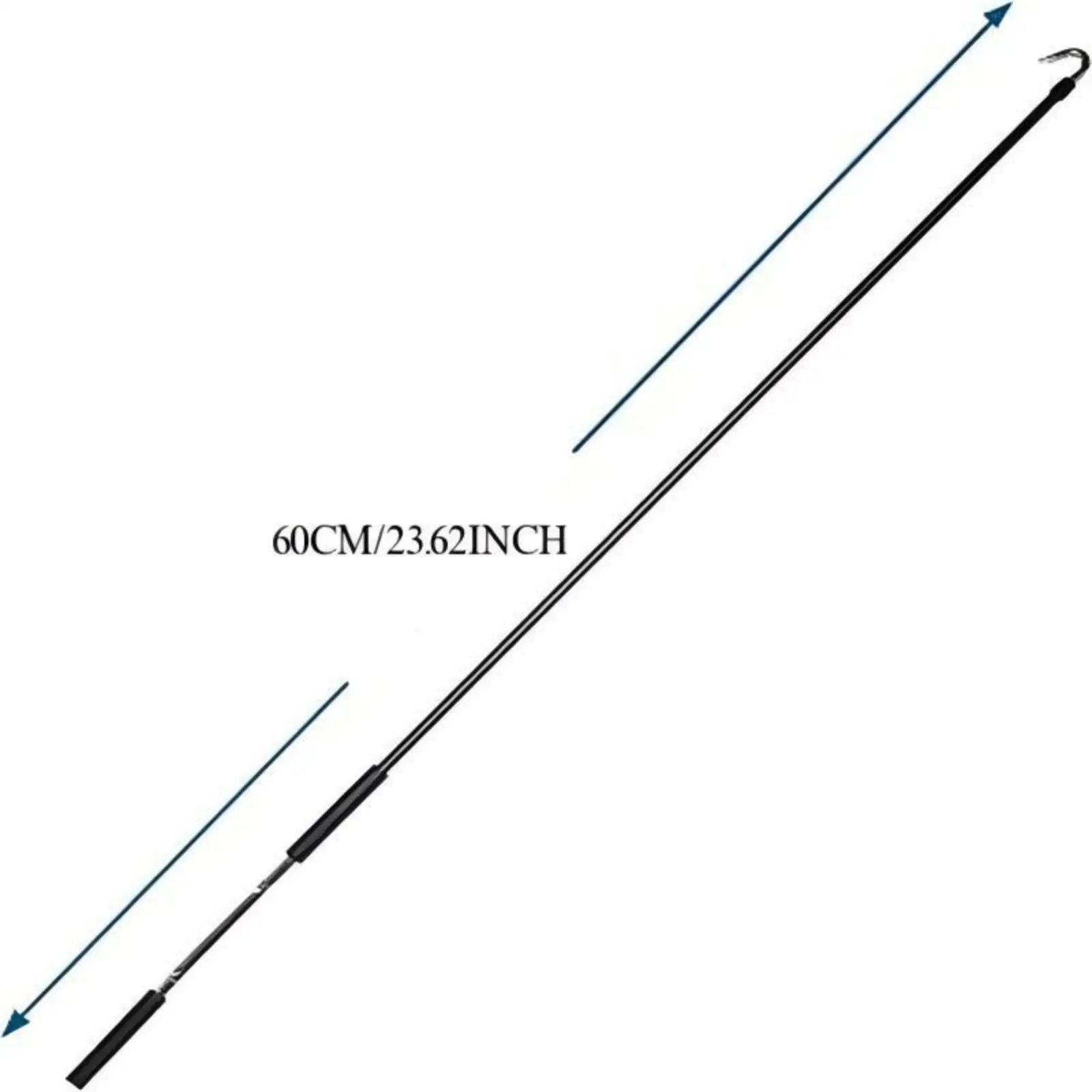 Universal Roller Shade Crank Wands Durable Metal Manual Handle Smooth Rotation for Outdoor Roller Blinds Use